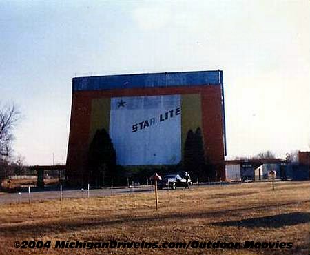 Starlite Drive-In Theatre - Starlite Drive-In 1987 Courtesy Outdoor Moovies